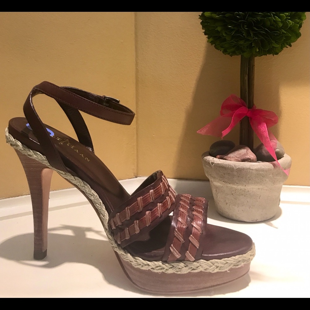 🌻STUNNING🌻 NEW COLE HAAN NIKE AIR VANESSA HEELS SZ 6.5